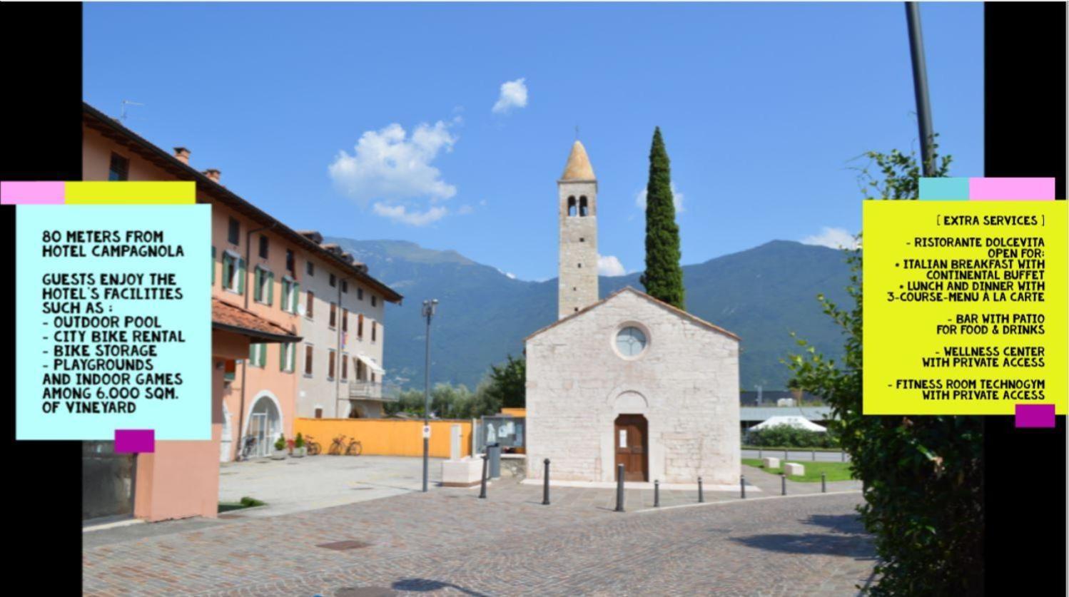 Appartamento Campagnola Mansardato Con Soppalco Riva del Garda Exteriör bild